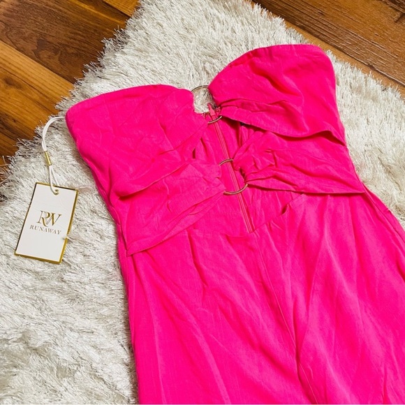 RUNAWAY ETTA JUMPSUIT - BUBBLEGUM - Picture 9 of 9